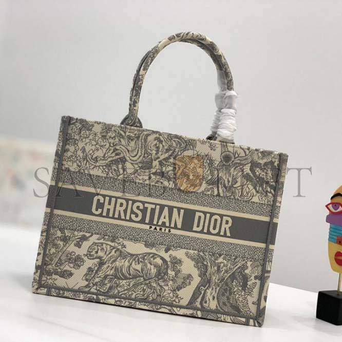 DIOR SMALL BOOK TOTE M1296ZTDT_M932 (26.5cm*21cm*14cm)